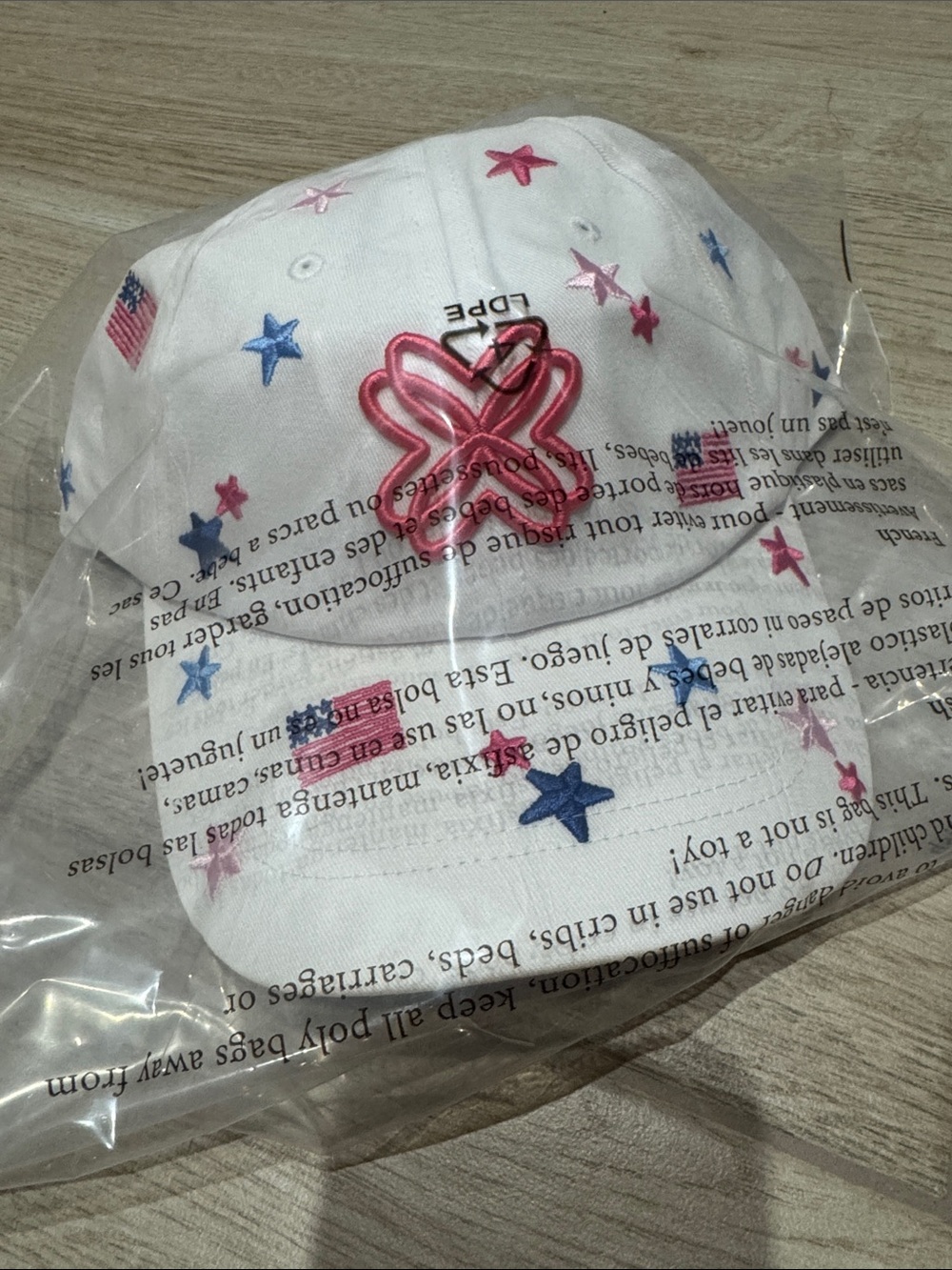 NWT Lilly Pulitzer Embroidered 250th Celebration Baseball Hat